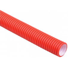 Труба двустенная гофорированная ПНД 63мм (50м) красная | CTG12-063-K04-050-R | IEK