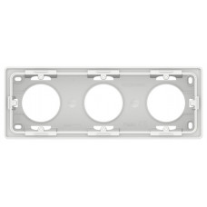 Unica New Белый Коробка 3-ая для открытой установки | NU800618 | Schneider Electric