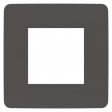 Unica Studio Color Дымчато-серый/Белый Рамка 1-ая | NU280221 | Schneider Electric