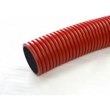 Труба двустенная гофрированная гибкая ПЭ 50мм тип 450 с протяжкой (100м) красный | PR15.0021 | Промрукав