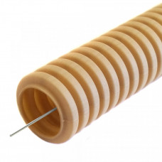 Труба гофрированная ПВХ легкая сосна с/з д16 (10 м/уп) | PR01.0045 | Промрукав