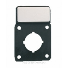 Дополнительный шильдик OMFB72 черный для миниатюрных переключате лей ОМ | C1SCA022555R4990 | ABB