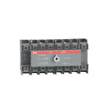Реверсивный рубильник OT125F4C до 125А 4-полюсный для установки на DIN-рейку или монтажную плату (без ручки) | 1SCA105054R1001 | ABB
