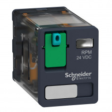 РЕЛЕ 2CO 24В ПОСТ ТОКА | RPM21BD | Schneider Electric