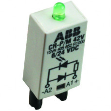 Варистор и светодиод зеленый CR-P/M-62DV 24-60B AC/DC для реле CR-P, CR- M | 1SVR405655R4100 | ABB