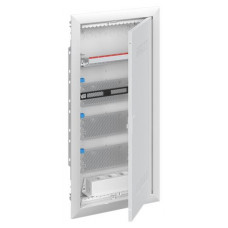 Шкаф мультимедийный с дверью с радиопрозрачной вставкой UK648MW (4 ряда) | 2CPX031388R9999 | ABB