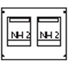 Пластрон для 2 NH2 2ряда/3 рейки | AG92 | ABB