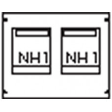 Пластрон для 2 NH1 2ряда/3 рейки | AG82 | ABB