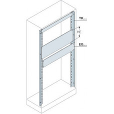 Панель алюминиевая для 19 дюймов 2HE H=44,45мм | EG1991 | ABB