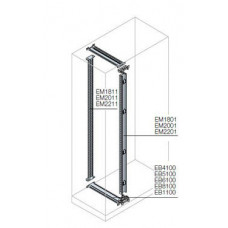 Стойка передняя для каб.секции H=2200мм | EM2201 | ABB