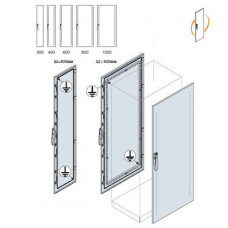 Дверь передняя/задняя 2000x600мм ВхШ | EC2060K | ABB