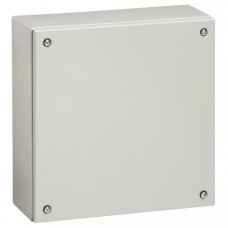 Промышленная коробка Atlantic - металлическая квадратная - IP66 - IK10 - 200x200x80 мм - RAL 7035 | 035603 | Legrand