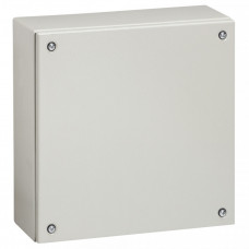 Промышленная коробка Atlantic - металлическая квадратная - IP66 - IK10 - 300x300x120 мм - RAL 7035 | 035608 | Legrand