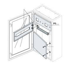 Панель для измер.приборов 185х600мм ВхШ для шкафов SR | PS2676K | ABB