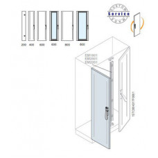 Створка двойной двери 2200x800мм ВхШ | EC2280FC8K | ABB