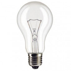 Лампа накаливания ЛОН А55 95Вт 220-240В Е27 Cl EKF Basic|LON-A55-95-230-E27-Cl|EKF