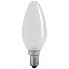 Лампа накаливания ЛОН 60Вт Е14 220В C35 свеча матовая | LN-C35-60-E14-FR | IEK
