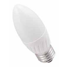 Лампа светодиодная LED 5Вт Е27 220В 3000К C35 свеча | LLE-C35-5-230-30-E27 | IEK