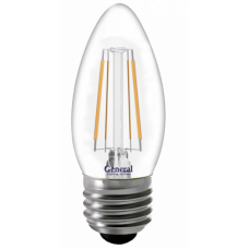 Лампа светодиодная LED 8Вт Е27 220В 4500К GLDEN-CS-8-230-E27-4500 1/10/100 filament | 649975 | General