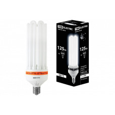 Лампа энергосберегающая КЛЛ 125Вт Е40 840 U образная 6U 105х355мм | SQ0323-0078 | TDM