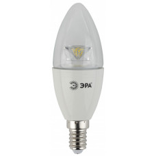 Лампа светодиодная LED 7Вт E14 220В 2700К smd B35 свеча | Б0012339 | ЭРА