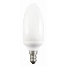 Лампа энергосберегающая КЛЛ 11Вт E14 840 свеча КЭЛ-C | LLE60-14-011-4000 | IEK