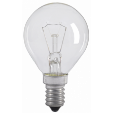 Лампа накаливания ЛОН 60Вт Е14 220В G45 шар прозрачный | LN-G45-60-E14-CL | IEK