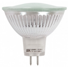 Лампа светодиодная LED 3Вт GU5.3 220В 3000К MR16 софит | LLPB-MR16-3-230-30-GU5 | IEK