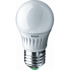 Лампа светодиодная LED 5Вт Е27 230В 6500К NLL-P-G45-5-230-6.5K-E27 шарик матовый | 61253 | Navigator