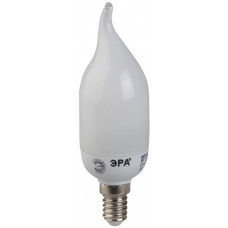 Лампа энергосберегающая КЛЛ 9Вт E14 827 свеча на ветру 013198 BXS | C0043446 | ЭРА