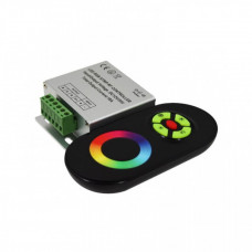 Контроллер с ПДУ радио (черный) RGB 3 канала 144Вт 12В 4А -eco | LSC2-RGB-144-RF-20-12-B | IEK