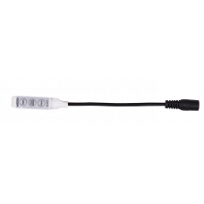 Мини-контроллер для светодиодной ленты LED RGB 12В/144Вт белый 3 штуки в упаковке | 1003614 | Jazzway
