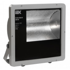 Прожектор ГО 04-250-01 250Вт IP65 серый симметричный | LPHO04-250-01-K03 | IEK