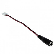 Коннектор для соединения LED-ленты шириной 10 мм (тип 3528, 5050) с источником питания (серия FD-E) (уп./5шт) EKF Proxima | flsc-10-jack-w-pc-IP20 | E