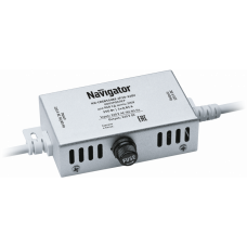 Контроллер для светодиодной ленты LED ND-CRGB550RF-IP20-220V недиммируемый 550Вт 220В IP20 | 71784 | Navigator