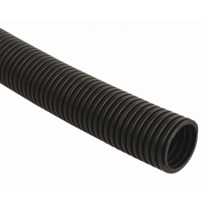 Труба гибкая гофрированная ПНД 16мм с протяжкой (10м) черный | CTG20-16-K02-010-1 | IEK