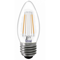 Лампа светодиодная LED 6Вт Е27 220В 4500К GLDEN-CS-6-230-E27-4500 1/10/100 filament | 646400 | General