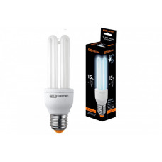 Лампа энергосберегающая КЛЛ 20Вт Е27 827 U образная 4U | SQ0323-0046 | TDM