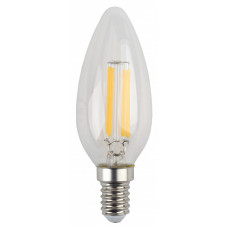 Лампа светодиодная LED 5Вт E14 220В 2700К F-LED B35 свеча | Б0019002 | ЭРА