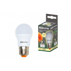 Лампа светодиодная LED 7Вт Е27 230В 3000К FG45 шар | SQ0340-0178 | TDM