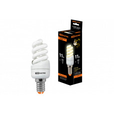 Лампа энергосберегающая КЛЛ 11Вт E14 827 cпираль FSТ2 КОМПАКТ 35х98мм | SQ0323-0174 | TDM