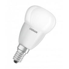 Лампа светодиодная LED 5Вт Е14 4000К LS CLP 5W/840 220-240V FR E14 470lm 240° 15000h шарик | 4058075056923 | OSRAM