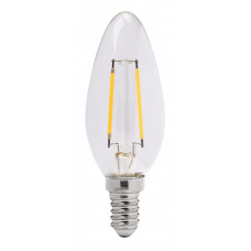 Лампа светодиодная LED 5Вт E14 220В 2700К PLED C37 OMNI свеча | 5002081 | Jazzway
