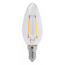 Лампа светодиодная LED 4Вт E14 220В 2700К PLED C37 OMNI свеча | 1028006 | Jazzway