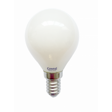Лампа светодиодная LED 7Вт E14 220В 4500К GLDEN-G45S-M-7-230-E14-4500 filament | 649966 | General