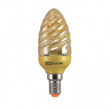 Лампа энергосберегающая КЛЛ 12Вт E14 827 cвеча витая СGT | SQ0323-0142 | TDM