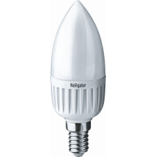 Лампа светодиодная LED 5Вт Е14 230В 2700К NLL-P-C37-5-230-2.7K-E14-FR свеча матовая | 94480 | Navigator