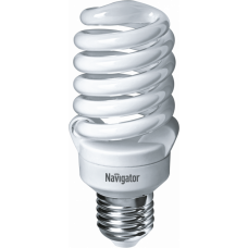 Лампа энергосберегающая КЛЛ 20Вт Е27 840 спираль NCL-SF10-20-840 | 94295 | Navigator