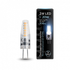 Лампа светодиодная LED 2Вт G4 AC220-240В 4100К | 107707202 | Gauss