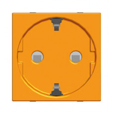 ABB Zenit Оранжевый Розетка с/з с защитными шторками | N2288 NA | ABB